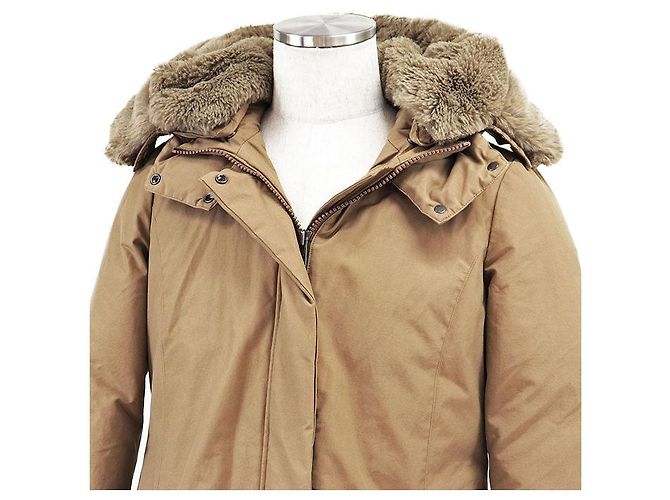 Chaqueta Woolrich Bow Bridge 60 40 Verde Caqui - vista 2
