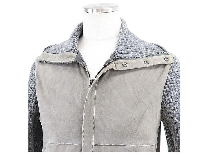 Dolce & Gabbana Chaqueta de punto de nubuck de piel de cordero Dolce&Gabbana Verde - vista 11