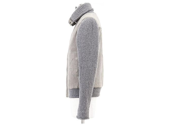 Dolce & Gabbana Chaqueta de punto de nubuck de piel de cordero Dolce&Gabbana Verde - vista 14