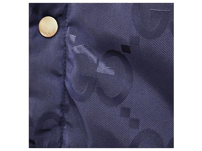 Chaqueta de pana Gucci Jumbo GG Monogram Azul Azul marino - vista 11