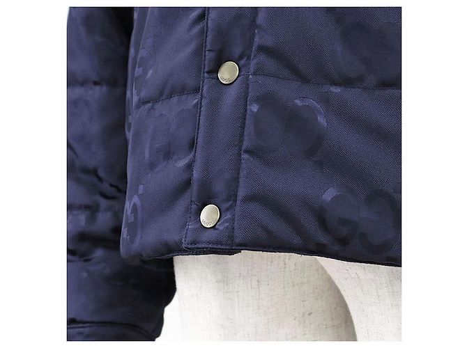 Chaqueta de pana Gucci Jumbo GG Monogram Azul Azul marino - vista 12