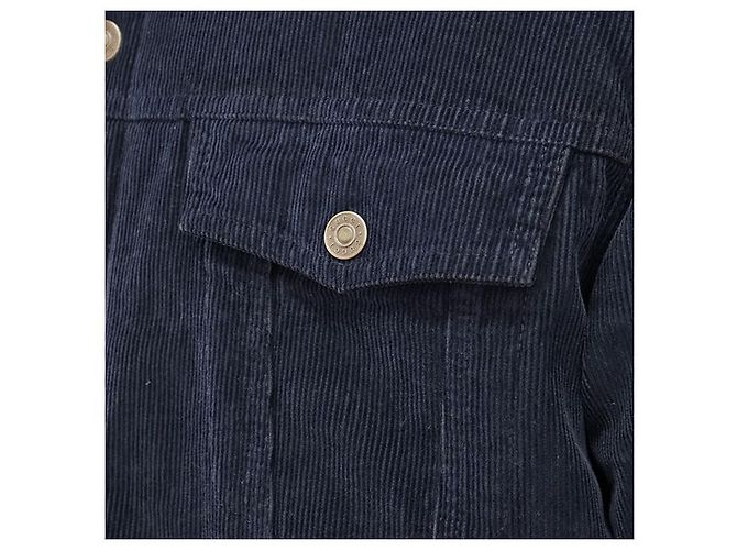 Chaqueta de pana Gucci Jumbo GG Monogram Azul Azul marino - vista 13