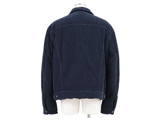 Chaqueta de pana Gucci Jumbo GG Monogram Azul Azul marino - vista 8