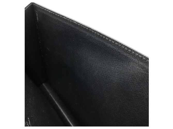 Pochette Seliere Dragonne Epi Louis Vuitton Clutch Bag Nero - vista 7