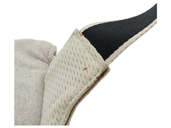 Pochete de algodão Chanel Sports Line Marrom - vista 7