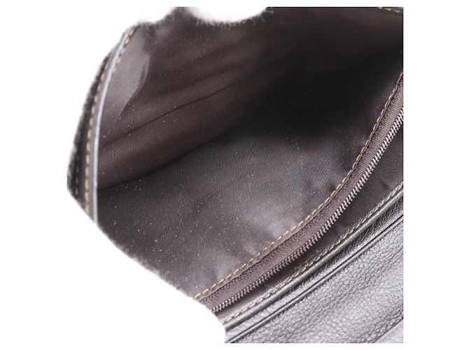 Céline Celine Triomphe Denim Long Wallet Blau Marineblau - Ansicht 14