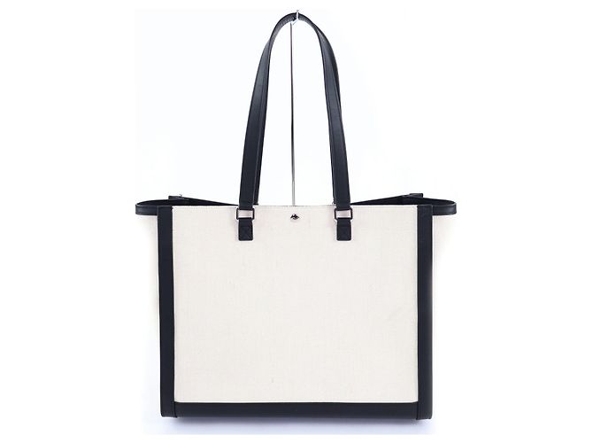 Apc Borsa tote in cotone A.P.C. COEYO Nero Crudo - vista 3