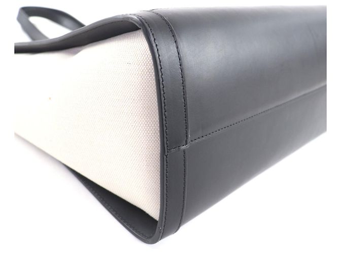 Apc Borsa tote in cotone A.P.C. COEYO Nero Crudo - vista 7