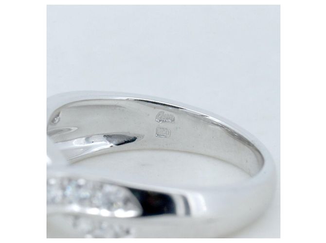 Autre Marque Anello Queen K18WG Diamond Argento - vista 4