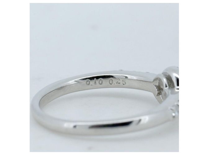 Autre Marque Anello Star Jewelry in Pt950 e Diamanti Giallo - vista 5