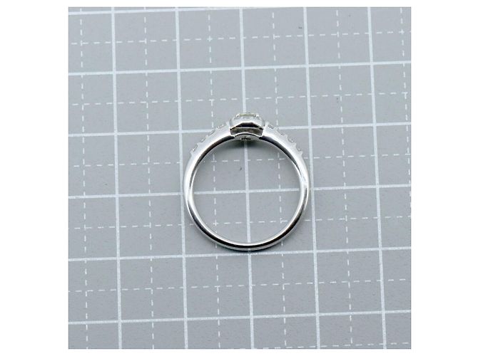 Autre Marque Anello Star Jewelry in Pt950 e Diamanti Giallo - vista 6