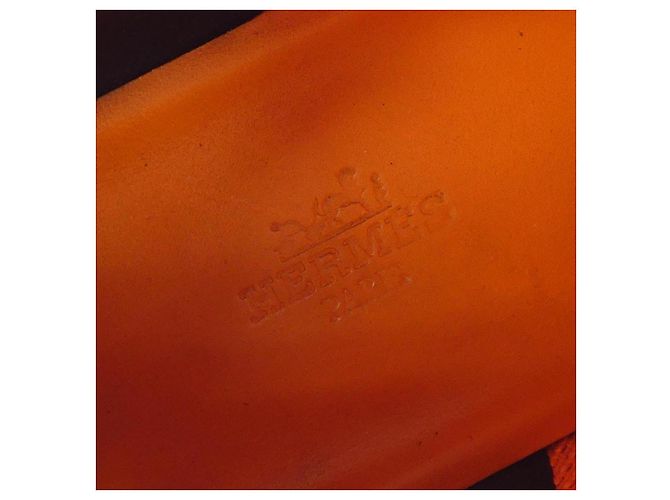 Sneakers Hermès 212911Z41.5 Marrone Rosso - vista 6