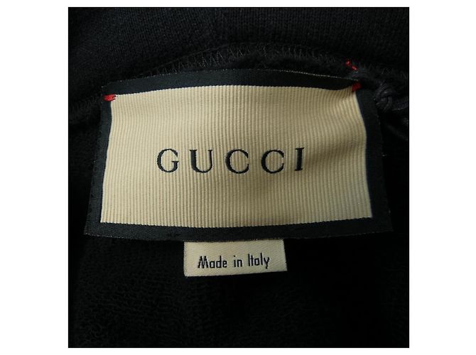 Moletom de algodão com logo Interlocking G Gucci Preto - vista 4