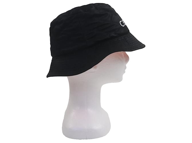 Céline Celine 2AUB0930C Nylon-Hut Schwarz Orange - Ansicht 5