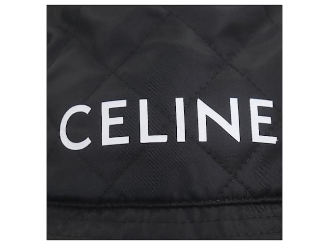 Céline Celine 2AUB0930C Nylon-Hut Schwarz Orange - Ansicht 6