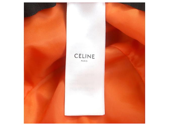 Céline Celine 2AUB0930C Nylon-Hut Schwarz Orange - Ansicht 9