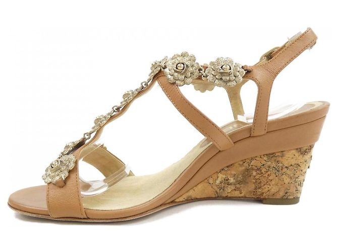Timeless Sandali Chanel Marrone - vista 2