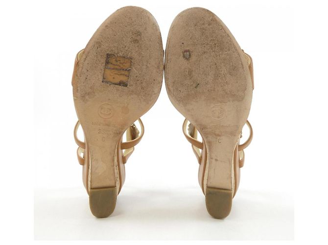 Timeless Sandali Chanel Marrone - vista 4