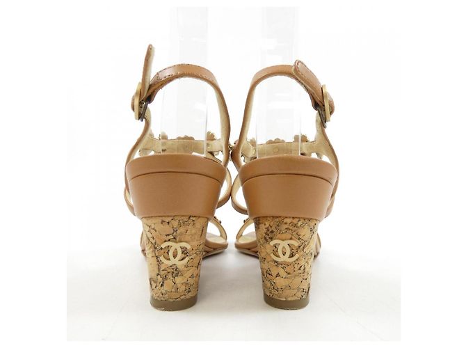 Timeless Sandali Chanel Marrone - vista 5