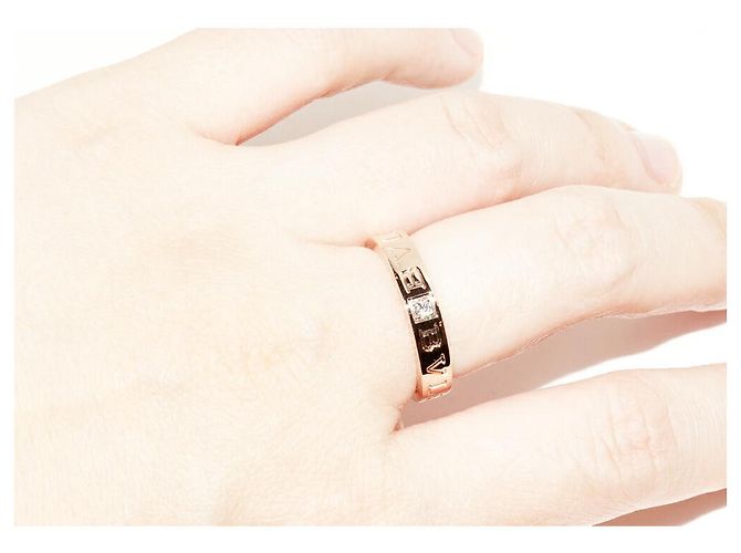 Bulgari Bvlgari B.zero1 Au750 Diamantring Größe 13.5 Golden - Ansicht 6