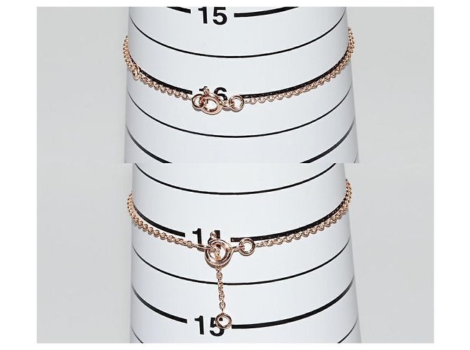 Bracciale Dior OUI Au750 Diamond Rosa - vista 2