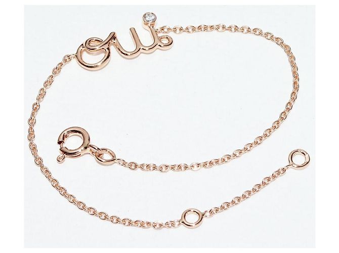 Bracciale Dior OUI Au750 Diamond Rosa - vista 3