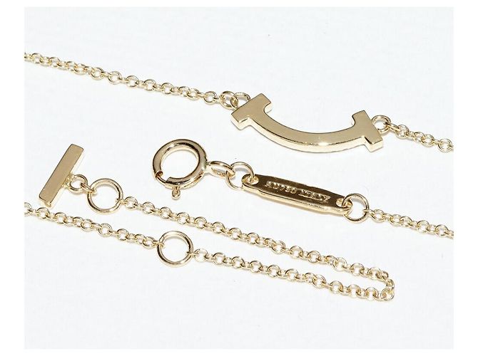 Tiffany & Co Collana Tiffany T Smile in oro au750 e diamanti D'oro - vista 4
