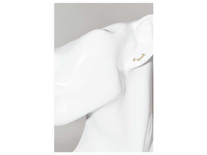 Tiffany & Co Orecchini Tiffany T Smile in oro 750 D'oro - vista 2