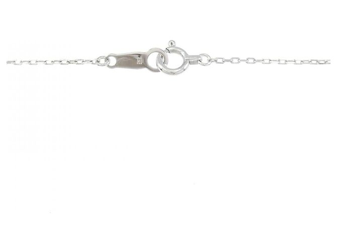 Autre Marque Collana in oro bianco 10K e diamanti Argento - vista 5