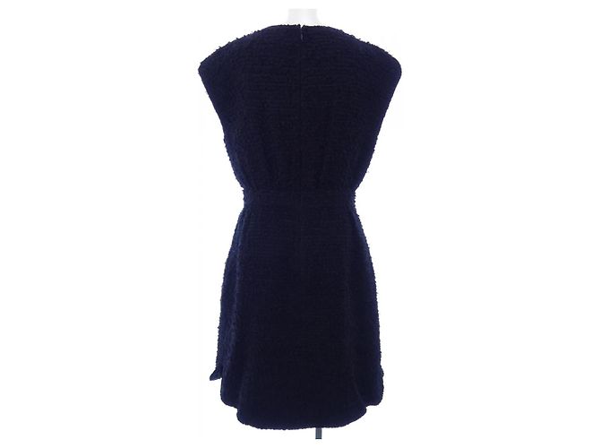 Timeless Chanel Kleid schwarz aus Stoff Größe 38 - Ansicht 2