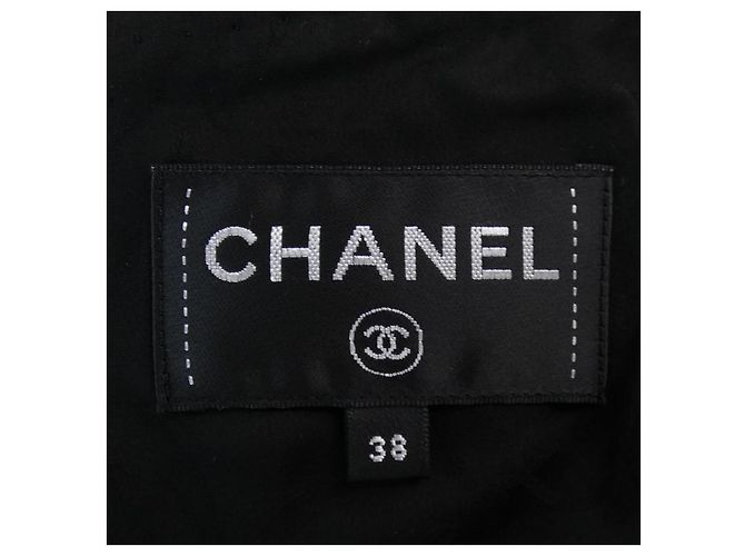 Timeless Chanel Kleid schwarz aus Stoff Größe 38 - Ansicht 5