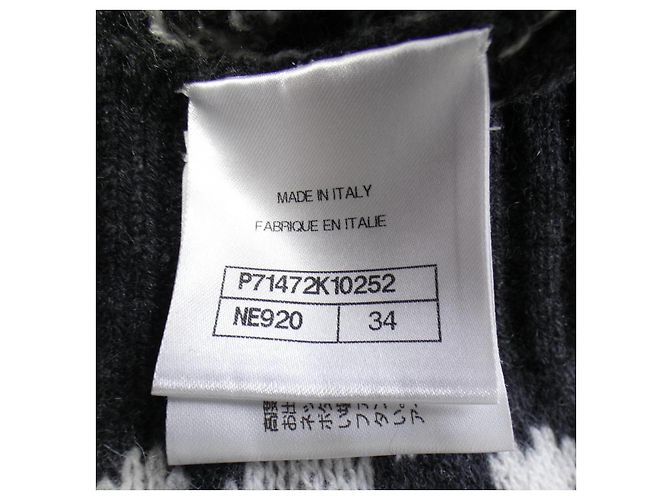 Timeless 100 % Kaschmir-Strickware von Chanel Braun - Ansicht 4