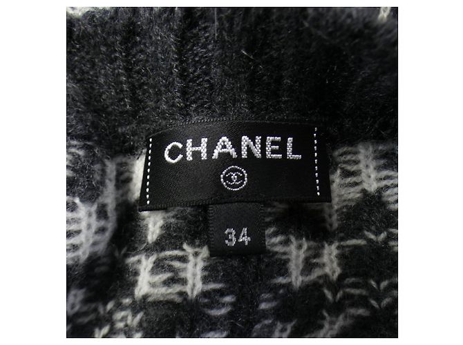 Timeless 100 % Kaschmir-Strickware von Chanel Braun - Ansicht 5