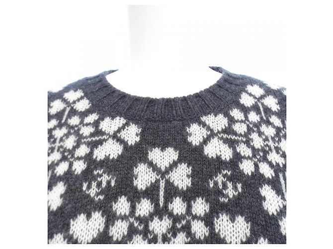 Timeless 100 % Kaschmir-Strickware von Chanel Braun - Ansicht 6