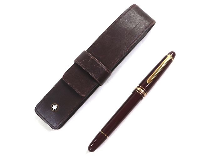 Montblanc Meisterstück 14K Füllfederhalter Braun - Ansicht 2
