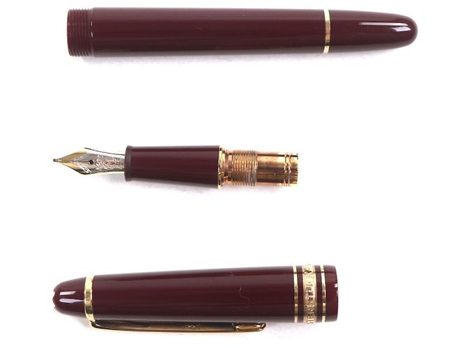 Montblanc Meisterstück 14K Füllfederhalter Braun - Ansicht 4