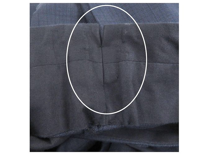 Autre Marque Traje de lana Sartorio Azul Azul marino - vista 13