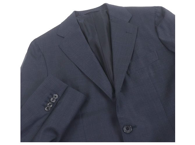Autre Marque Traje de lana Sartorio Azul Azul marino - vista 2
