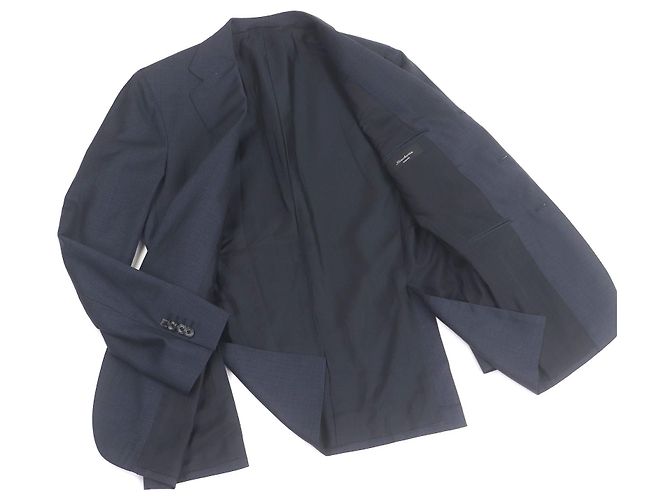 Autre Marque Traje de lana Sartorio Azul Azul marino - vista 3