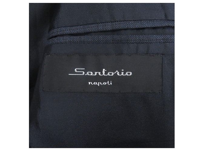 Autre Marque Traje de lana Sartorio Azul Azul marino - vista 9