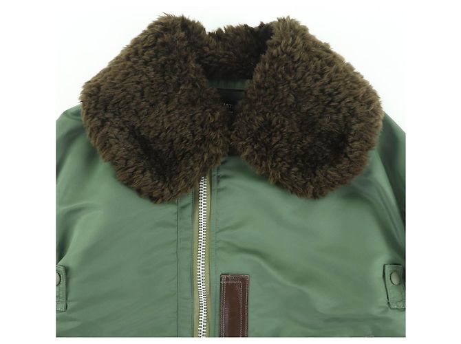 Chaqueta Junya Watanabe Comme des Garcons Versace Verde Caqui - vista 4