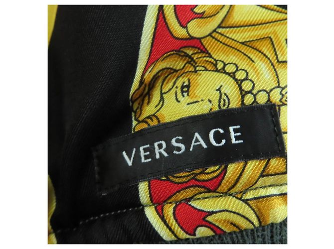Chaqueta Junya Watanabe Comme des Garcons Versace Verde Caqui - vista 9
