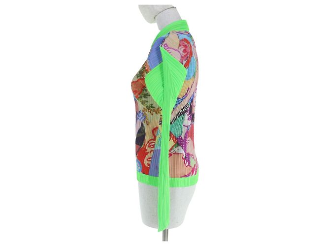 Issey Miyake Camicia a maniche lunghe PLEATS PLEASE Shirt Multicolore - vista 2