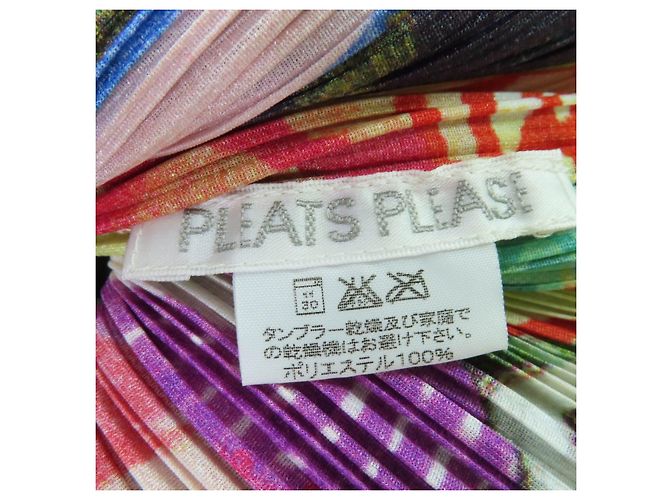 Issey Miyake Camicia a maniche lunghe PLEATS PLEASE Shirt Multicolore - vista 5