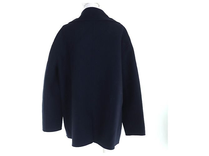 Abrigo de cachemira Christian Dior Azul Azul marino - vista 4