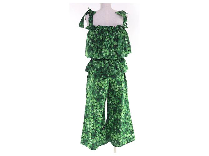Dolce & Gabbana Dolce&Gabbana Clover Pattern Cotton Set - view 3
