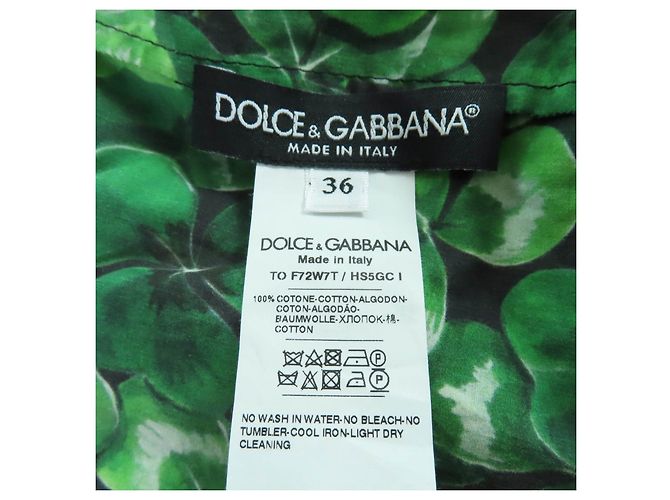 Dolce & Gabbana Dolce&Gabbana Clover Pattern Cotton Set - view 6