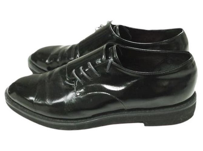 Autre Marque PLUSON SHOE SUPPLY Lacklederschuhe Schwarz - Ansicht 2