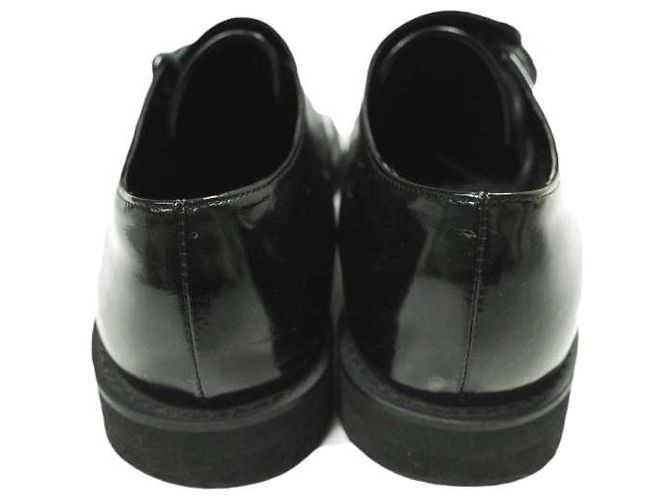 Autre Marque PLUSON SHOE SUPPLY Lacklederschuhe Schwarz - Ansicht 4