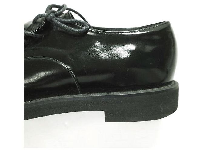Autre Marque PLUSON SHOE SUPPLY Lacklederschuhe Schwarz - Ansicht 8